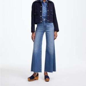 Madewell Flared wide leg jeans 25